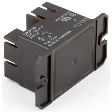 MAGIKITCHEN PRODUCTS 24Vdc Tab Relay W/Mtng Spst-No 60137301